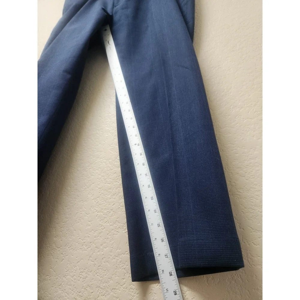 Brooks Brothers Men's Blue Chino Dress Pants Clark Fit W42/L30 Cotton